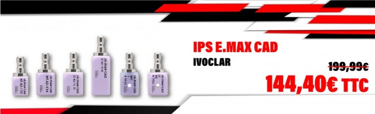 IPS E.MAX CAD - 5PCS - IVOCLAR