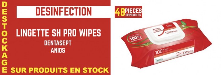 Lingettes SH Pro Wipes